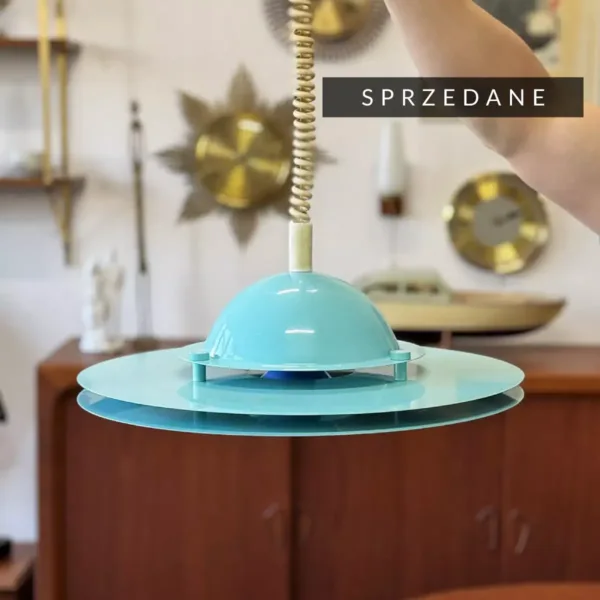 lampa UFO niebieska